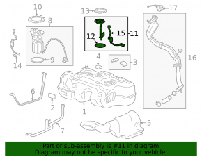 Buick Encore 13-22 AWD Fuel Level Sensor