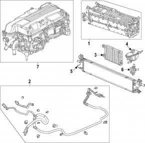 Honda CRV 23- HEV Inverter Cooling Pump