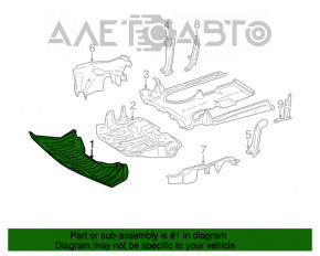 Engine protection front bumper protection Mercedes W221