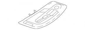 Front light GMC Terrain 10-17 under the hatch, without electric tailgate