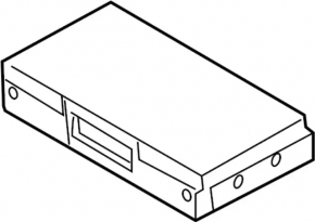Nissan Murano z51 09-10 phone control computer