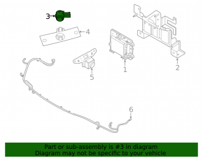 Rear Bumper Parking Sensor External Nissan Rogue 21-23