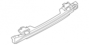 Rear bumper absorber VW Taos 22-25