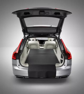 Trunk mat Volvo V90 17-22 usa cloth black