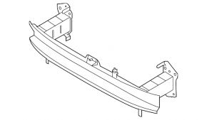 Front bumper reinforcement VW Atlas 18-20 prerest