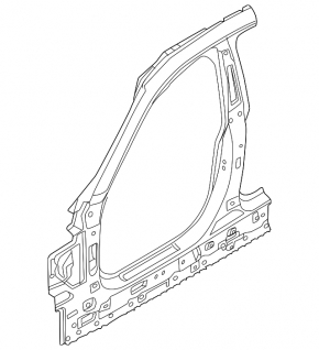 Body pillar central right BMW i4 22-26