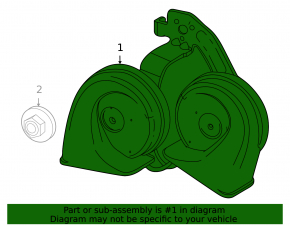 Signals in assembly 2pcs Chevrolet Cruze 11-15