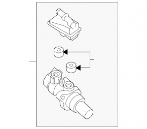 Nissan Pathfinder 13-20 Master Brake Cylinder
