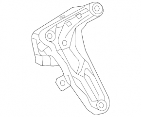 Engine mount bracket right Audi Q5 8R 13-17 3.0 tfsi
