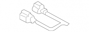 Steering rack wiring Audi A6 C7 12-17