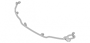 BMW 5 G30 17-20 front bumper wiring for signals and blinds