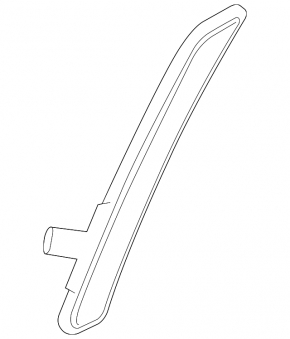 Mini Cooper F56 Front Left Wing Reflector 3d 14-