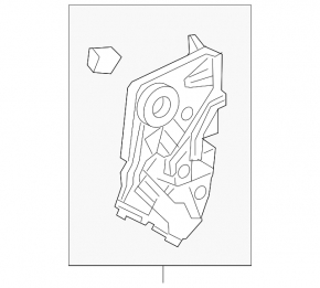 Front left door lock Honda HR-V 16-22