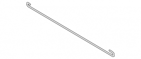 Right trunk lid hinge torsion bar for Hyundai Sonata 11-15