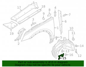 Front left drive protection Audi Q5 80A 18-20