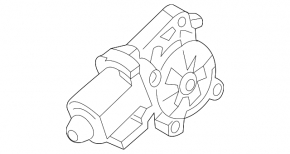 Front right window lift motor Chevrolet Equinox EV 24-26