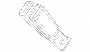 Rear seat belt latches right Chevrolet Equinox EV 24-26