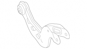 Upper rear left control arm Mercedes A-class V177 19-22