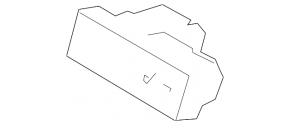Seat heating button right Ford Fiesta 11-19