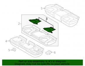 Heated rear seats 2nd row Ford Edge 15-24