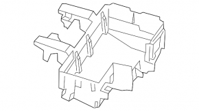Ford Mustang mk6 15- Underhood Fuse Box Housing