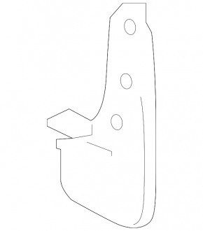 Mudguard front left Toyota Rav4 19-