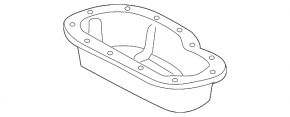 Toyota 4Runner 10-24 Oil Pan