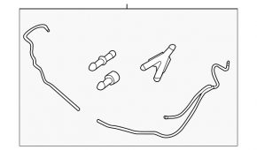 Volvo XC90 Headlight Washer Hoses 16-26