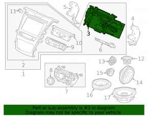 Acura TLX 15-16 Navigation Computer