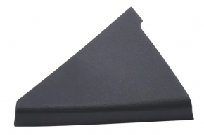 Door plug triangle inner rear right Chevrolet Bolt 17-21 dark gray