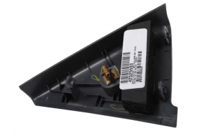 Door plug triangle inner rear right Chevrolet Bolt 17-21 dark gray