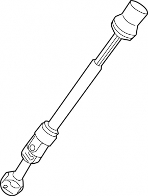 Steering column shaft Infiniti Q50 14-19 for adaptive control
