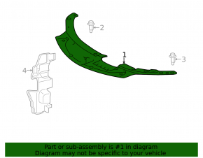 Toyota Avalon 13-18 TV trim panel