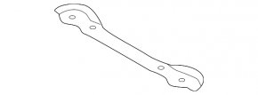 Steering rack bracket Infiniti Q50 14- RWD EPS
