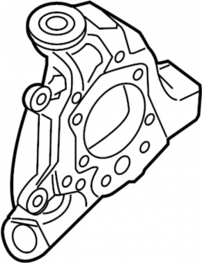 Rear left trailing arm Infiniti FX35 QX70 09-17