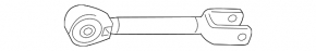 Rear left trailing arm Infiniti FX35 QX70 09-17