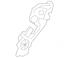 Rear right door lock Lexus LS460 LS600h 07-09 with closer