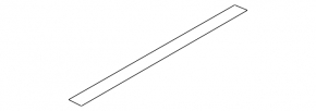Nissan Rogue 2015 Outer Front Left Door Sill Plate
