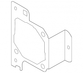 Left radar bracket for Audi Q5 80A 21-24
