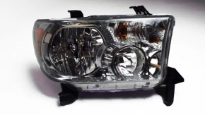 Headlight front right Toyota Sequoia 08-16 naked