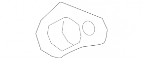 Exhaust Bracket Rear Right GMC Terrain 18-