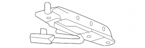 Left convertible roof lock Chevrolet Camaro 16-23 convertible