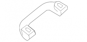 Kia Sportage 23-26 black rear right ceiling handle