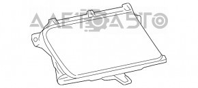 Monitor, display, navigation Lexus RX350 13-15 rest