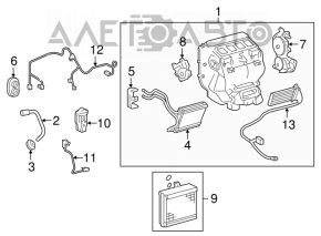 Toyota Camry V40 Heater