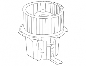 Motor heater fan Audi A4 B8 08-12 prerest