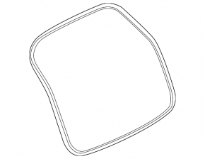 Rubber seal for tailgate Ford Explorer 11-19