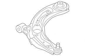 Lower control arm, front right, Mazda MX-30 22-26
