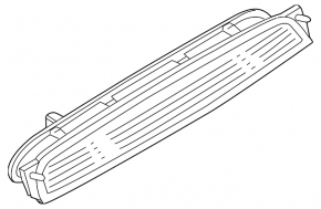 Brake light in the rear spoiler of the Mazda CX-7 06-12