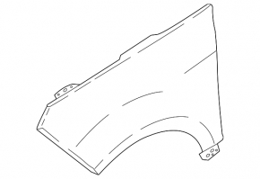 Front right wing Ford Ecosport 18-22